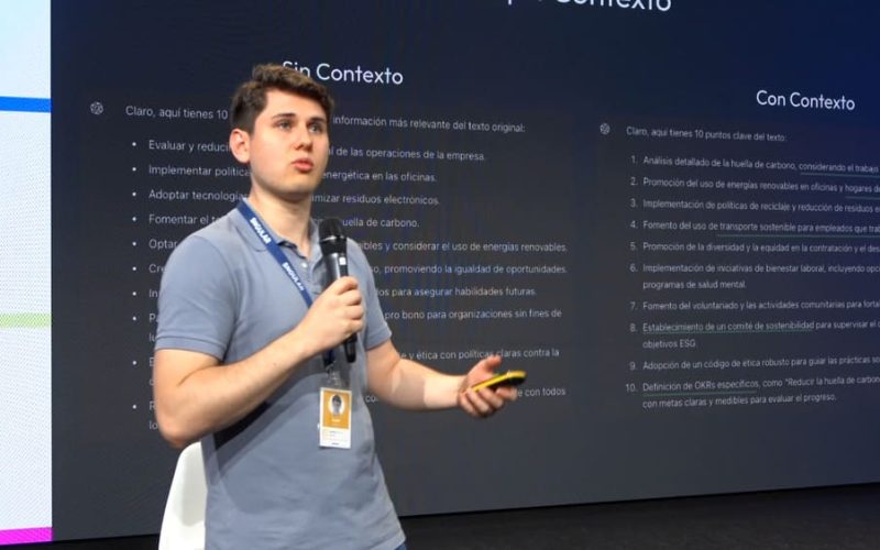 Daniel García-Cordero eleva los cursos de IA en CenteIA